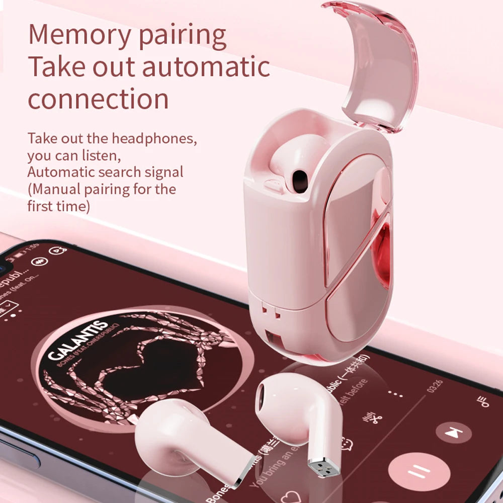 New High Quality Bluetooth Heart Shaped Headphones