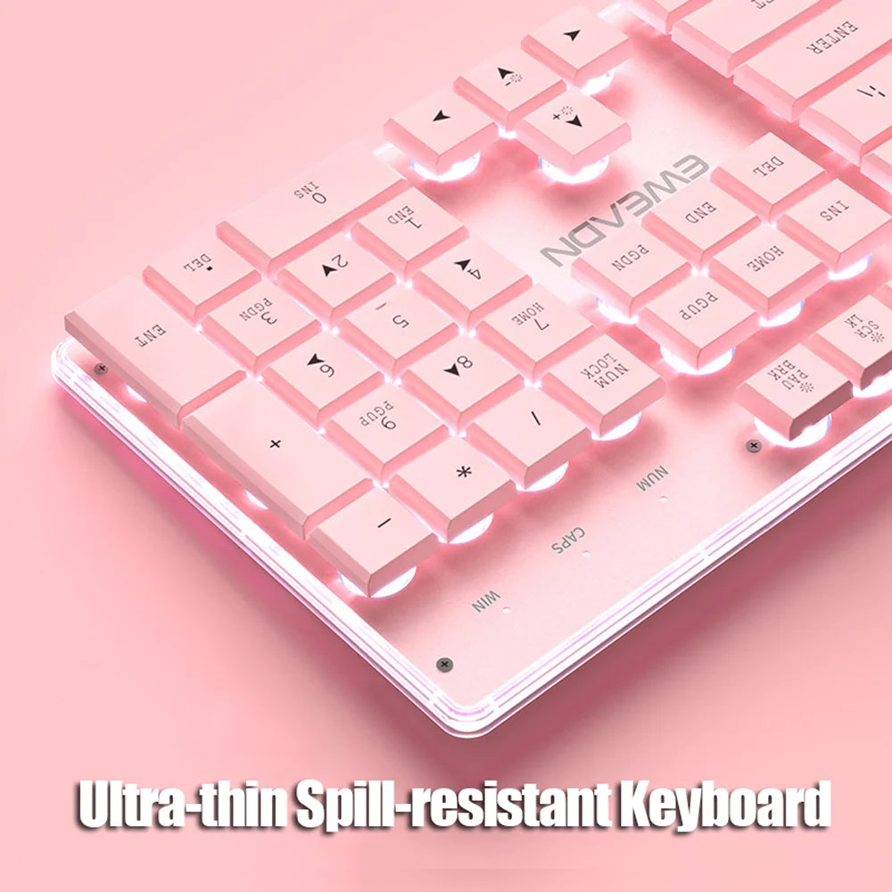 Ultra-thin Mute Keyboard