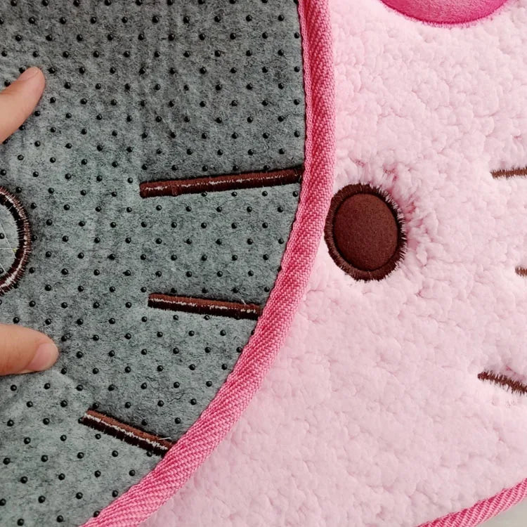 50x60cm  Hello Kitty Plush Floor Mat