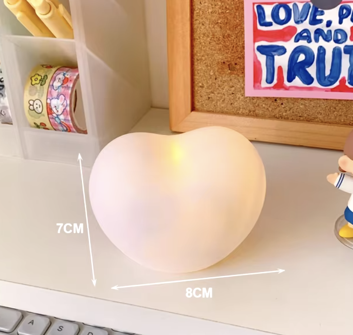 3D Love Heart LED Lamp