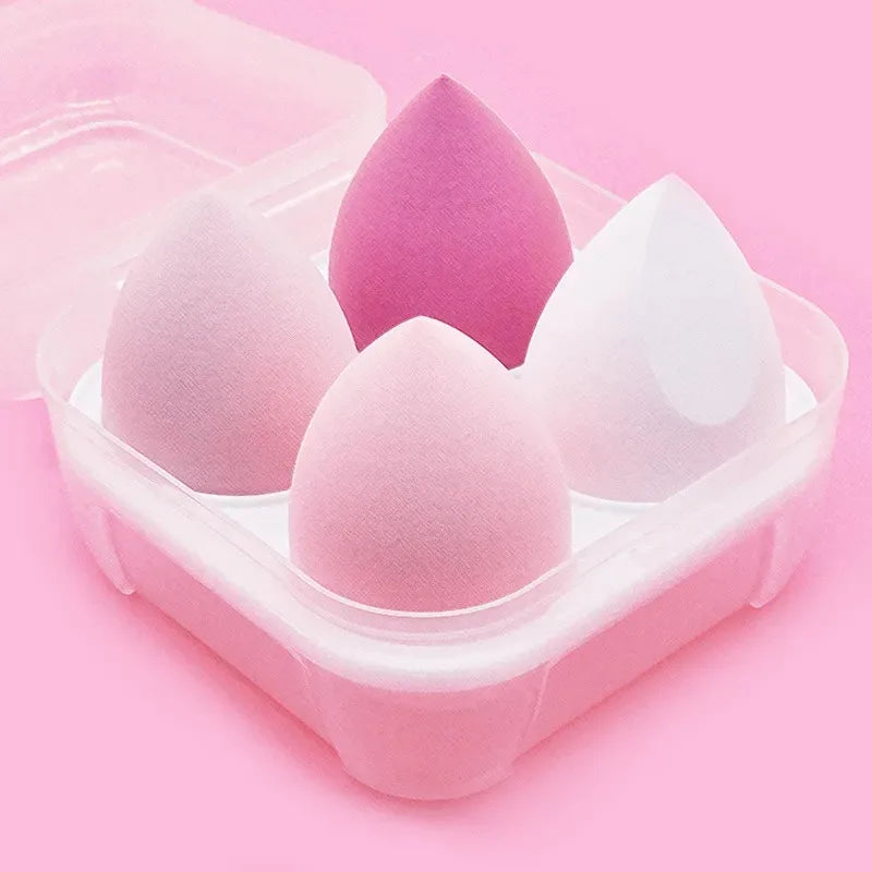 4pcs/bag Fashion Puff Makeup Sponges